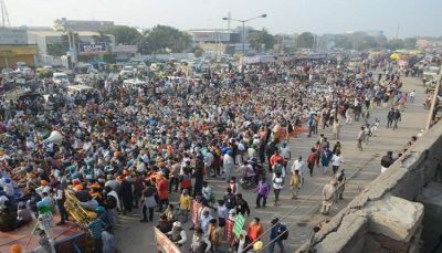 Chakka Jam of farmers started