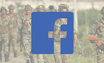 Facebook against the army