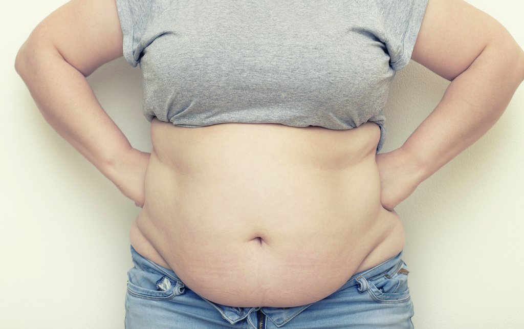 Women belly fat reduce