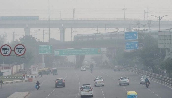 Delhi NCR in fog