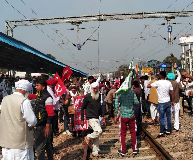 Farmers rail roko agitation
