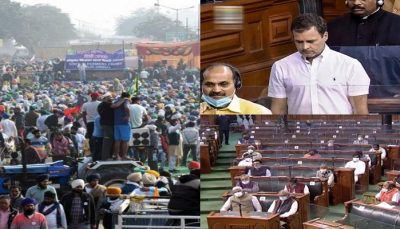 Rahul gandhi adresses rally