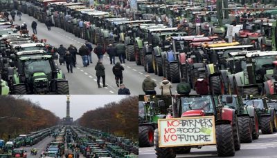 Farmers protest in germany