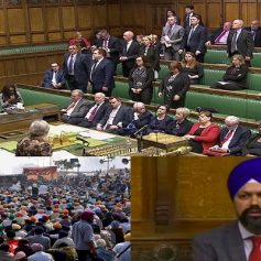 Tanmanjit Dhesi raises farmers issue