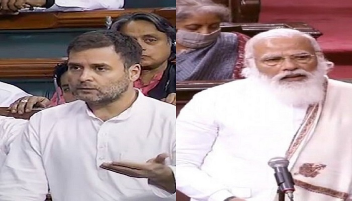Rahul gandhi taunts modi government