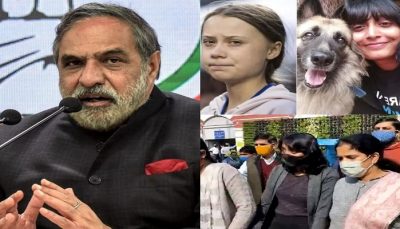 Anand sharma said disha ravi