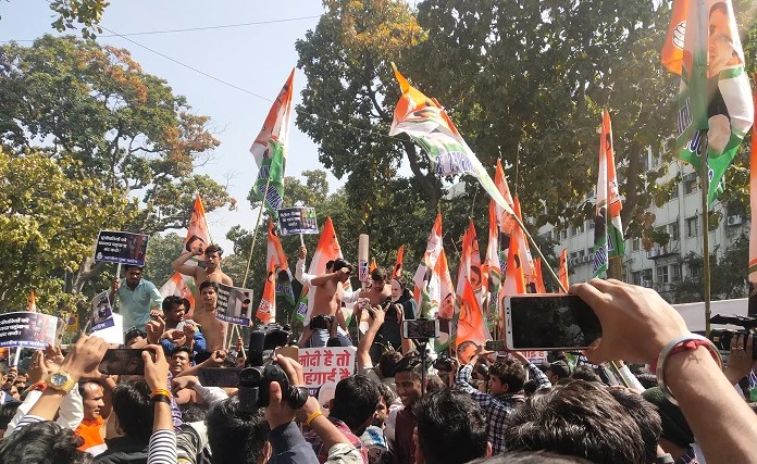 youth congress protests