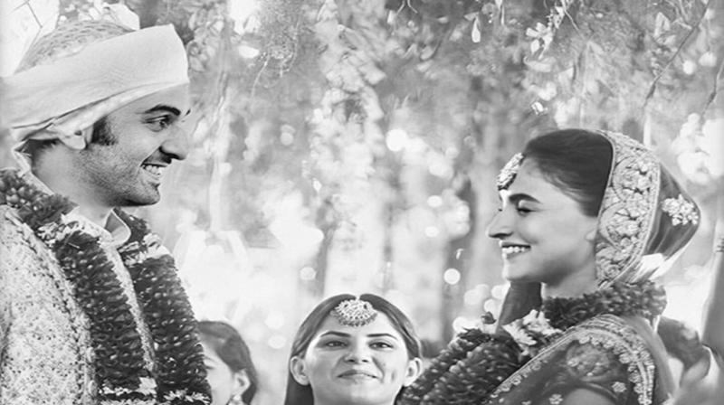Alia Bhatt's bride ad shoot photo 
