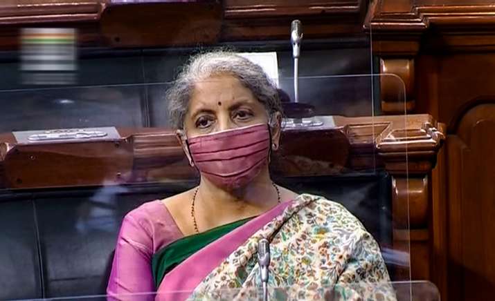 FM Nirmala Sitharaman in Lok Sabha