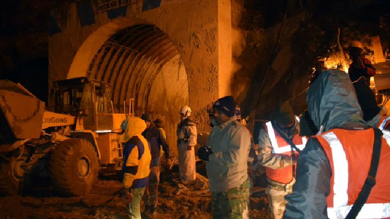 Tapovan tunnel rescue operation