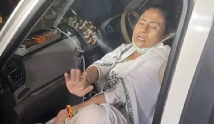Attack or accident on Mamata Banerjee