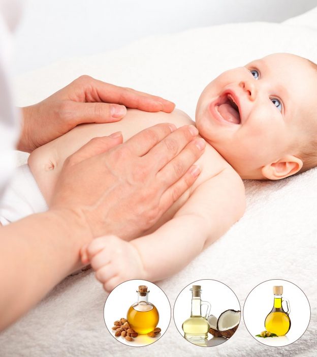 Baby oil Massage benefits