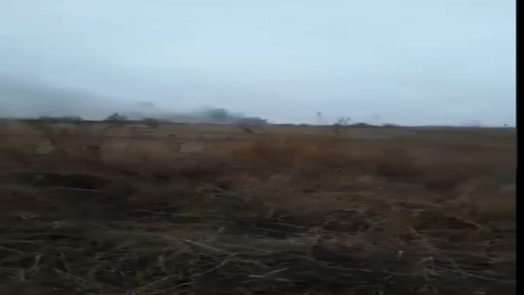 Army plane crashes during landing