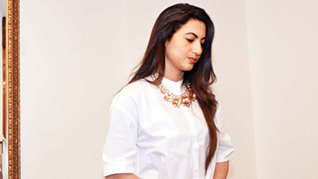 Gauhar Khan's father was admitted
