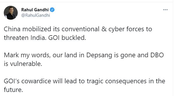 India china depsang land dispute