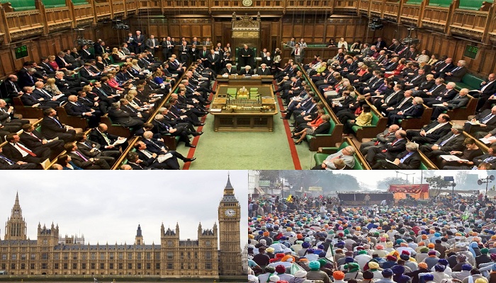 Uk parliament debate on farmers protest