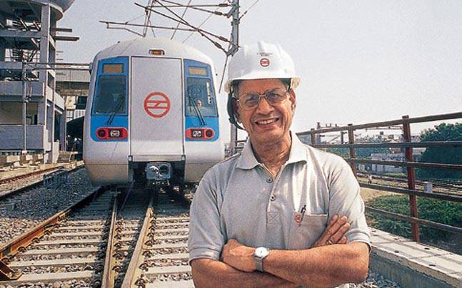 E sreedharan resigned