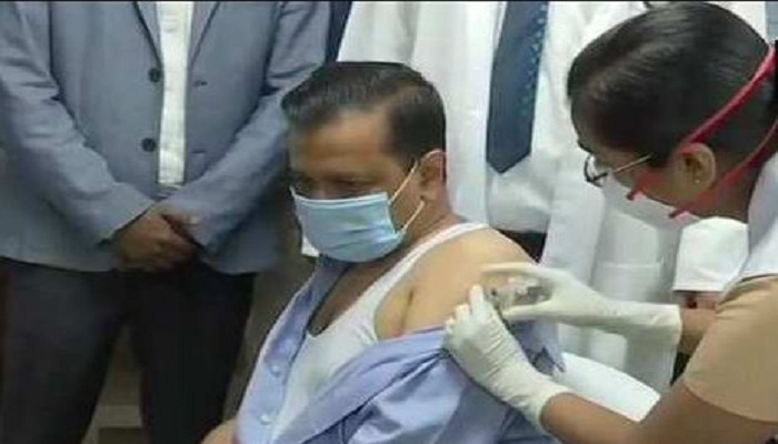 Kejriwal corona vaccine