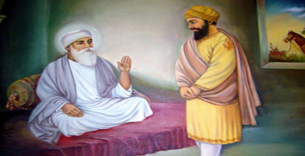 Bhai Lehna ji and Guru
