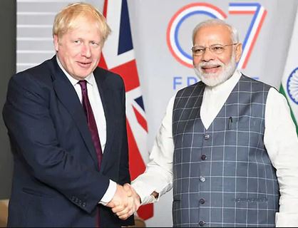 UK PM Boris Johnson to visit India