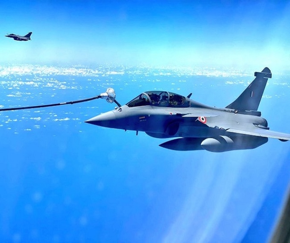 3 Rafale fighter jets