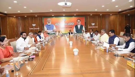 BJP central election committee meets