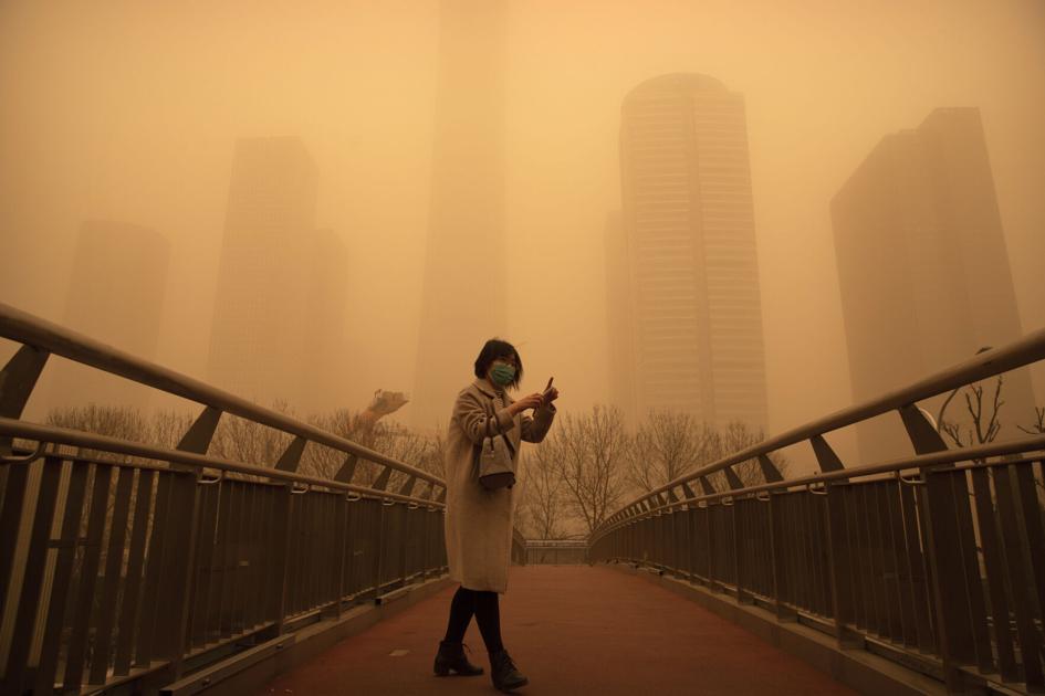Sandstorm in China