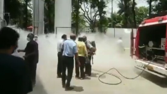 Nashik oxygen tank leaked