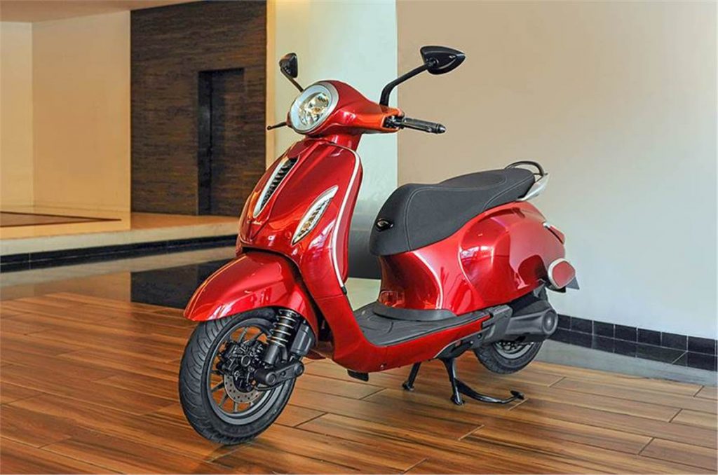 bajaj electric chetak scooter