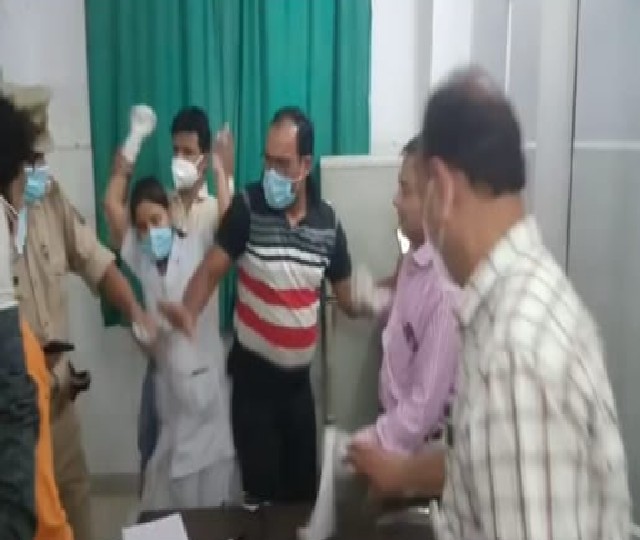 Hospital nurse slapped doctor