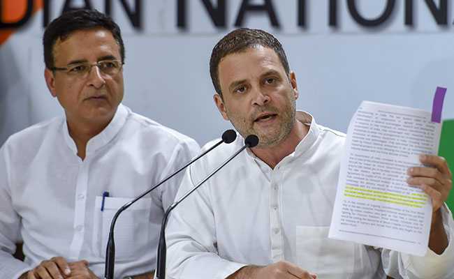 Rahul Gandhi attacks government