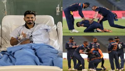 Shreyas iyer shoulder operation successful