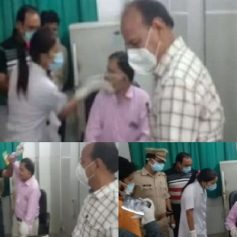 Hospital nurse slapped doctor