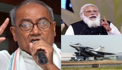 Digvijay singh attacks on modi govt