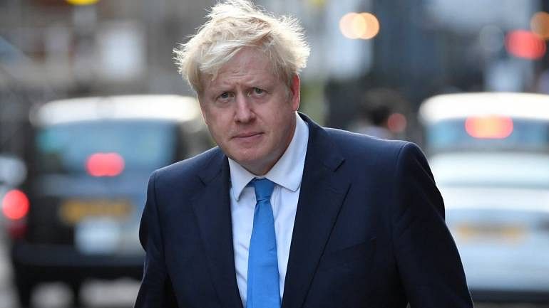 UK PM Boris Johnson shortens