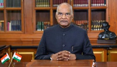 President ramnath kovind returns home