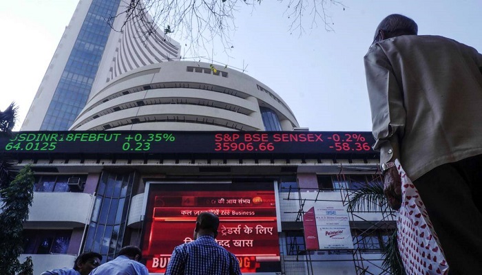 Sensex rises 358 points