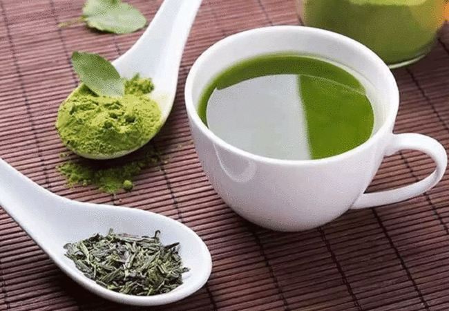 Green tea summer face pack