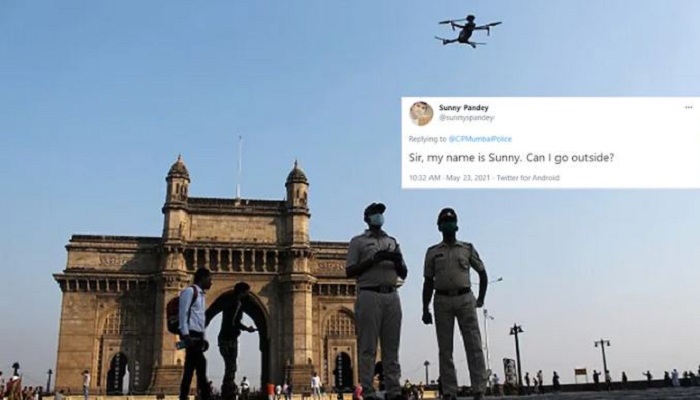 A twitter user asked mumbai police