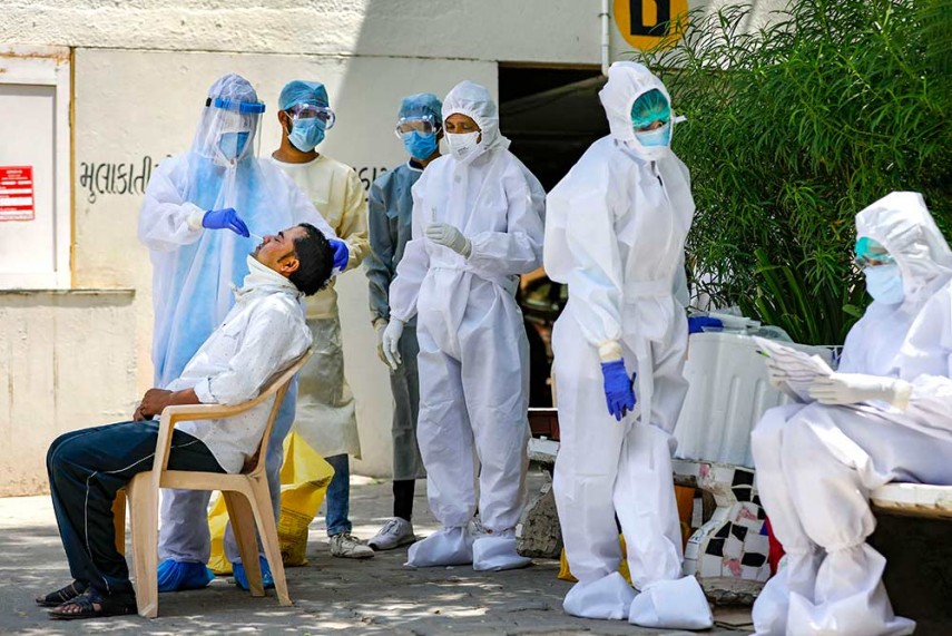 7 corona patients died due lack of oxygen