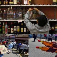 Liquor shops lockdown