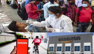 Amazon and zomato