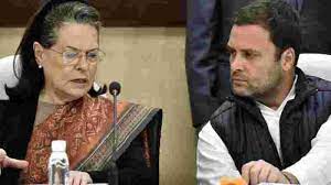 sonia gandhi at cwc meeting poll results