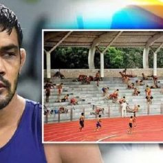 Chhatrasal stadium wrestler faction collision