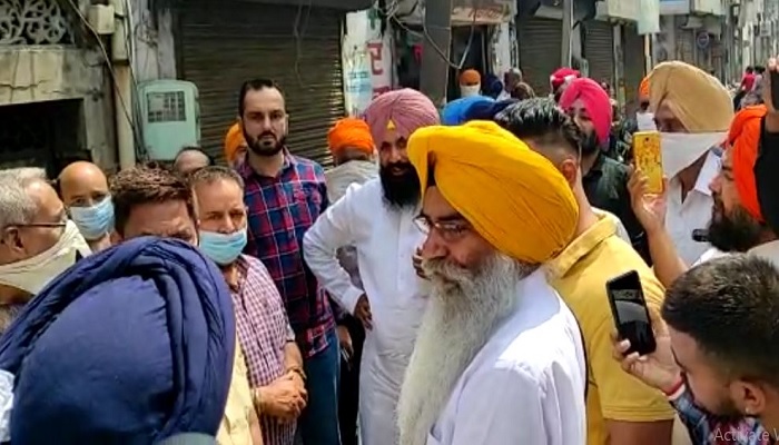 MLA Bains clashes with Akalis