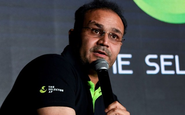 Virender Sehwag reacts on Image