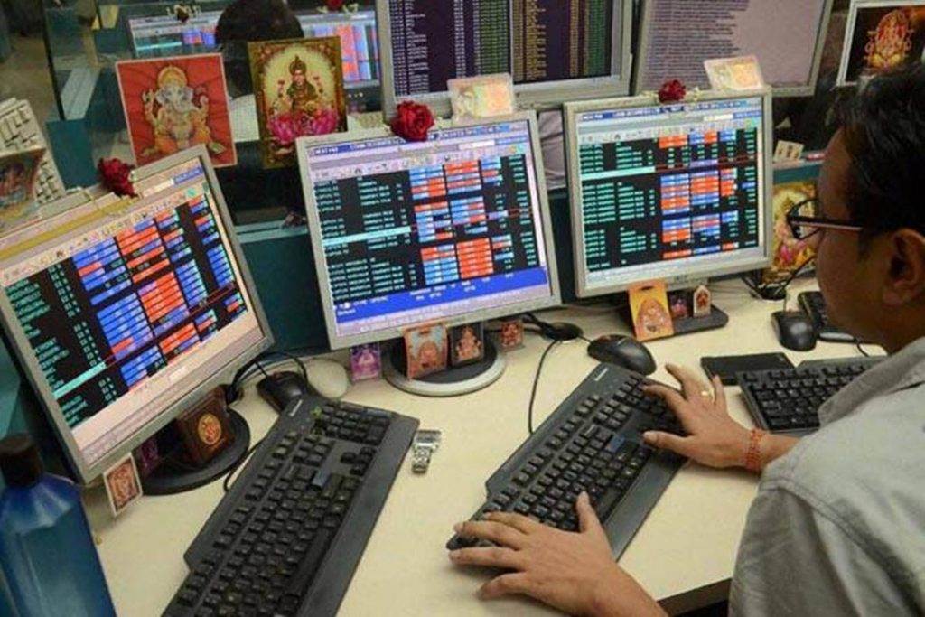 Sensex opens at 379 points