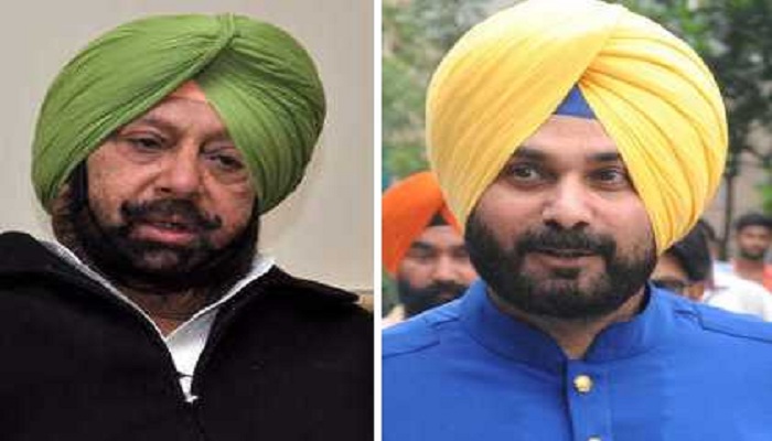 Navjot sidhu expressed displeasure