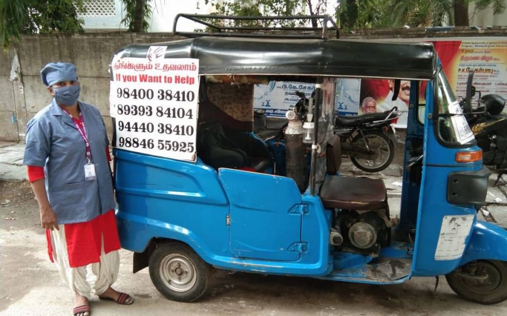 Chennais seetha devi started oxygen auto