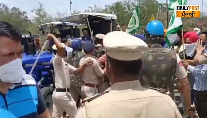 Farmers protest panchkula sirsa